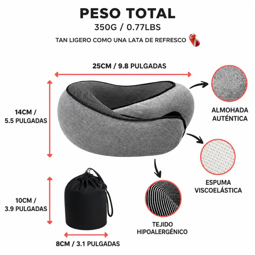 La Original Almohada de Viaje Sueva®